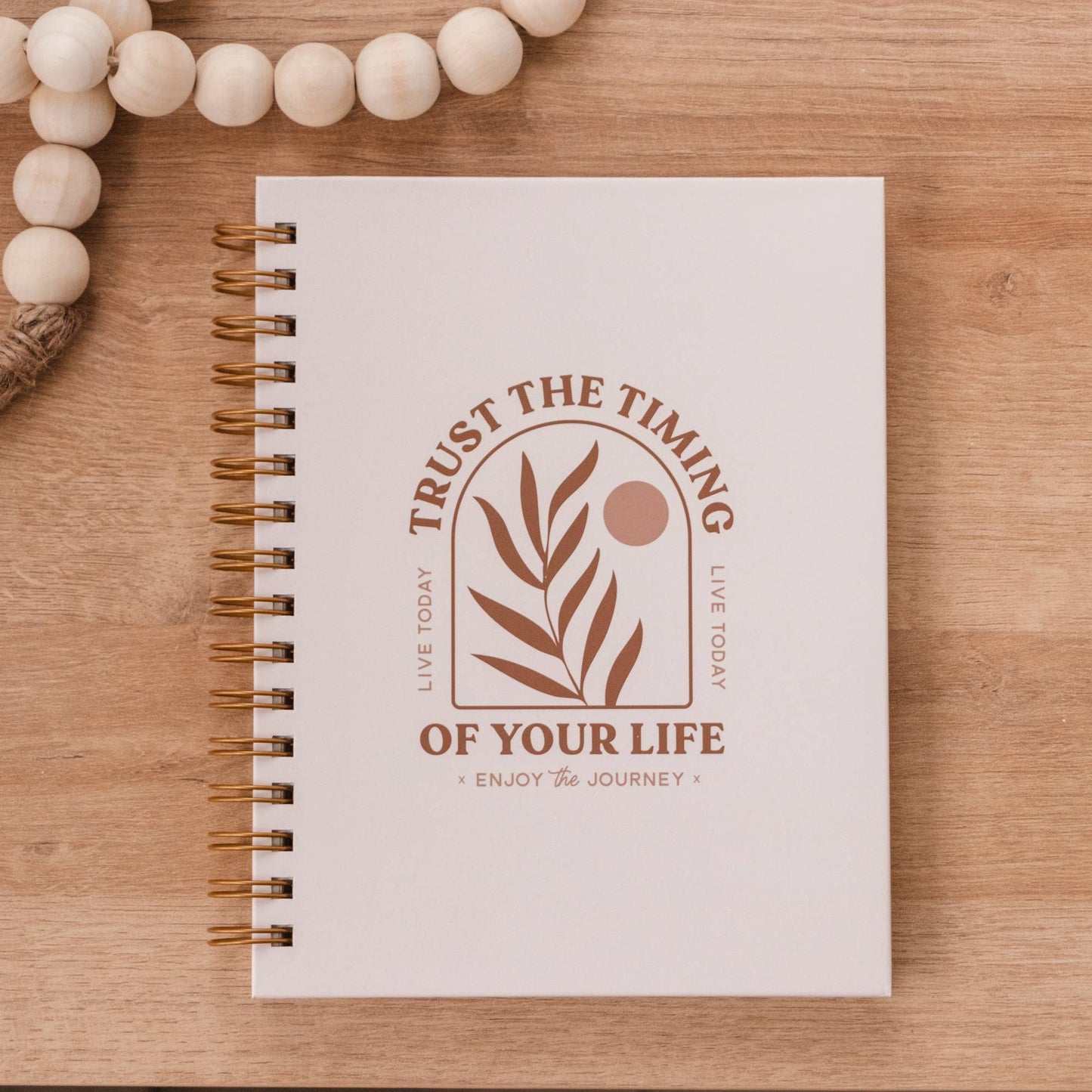 Trust the Timing of Your Life Hardcover Journal