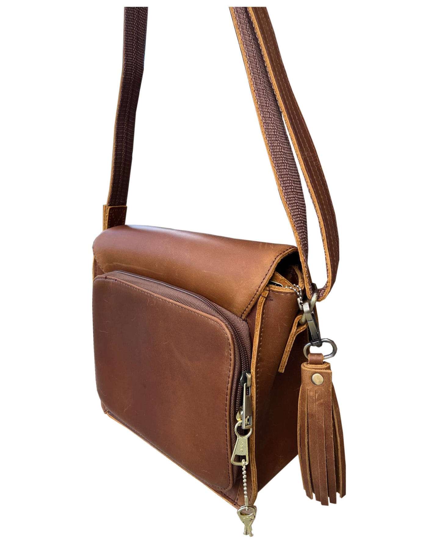 The Lucy Vintage Leather Should bag