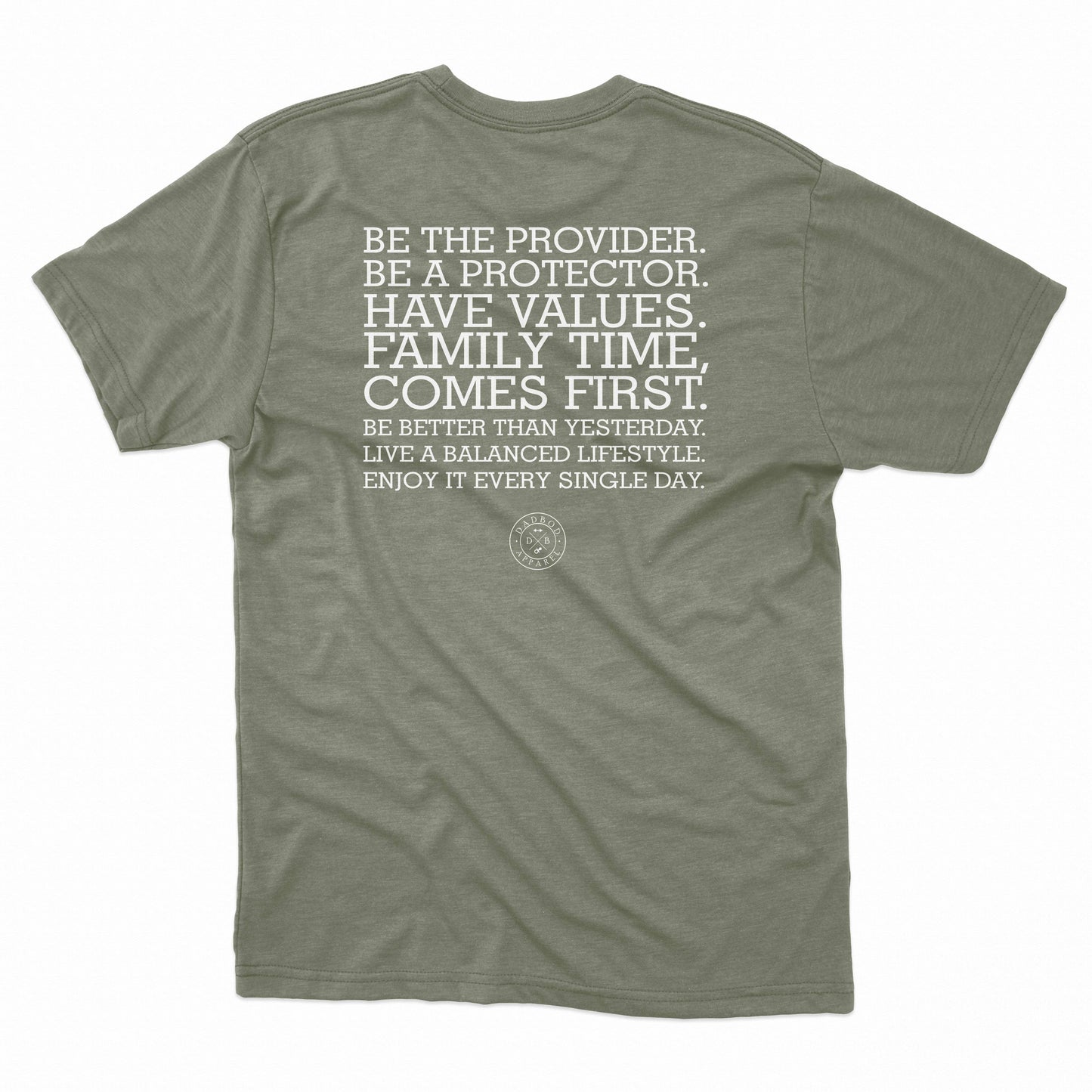 The Man’s Mantra Shirt (Med-2X)