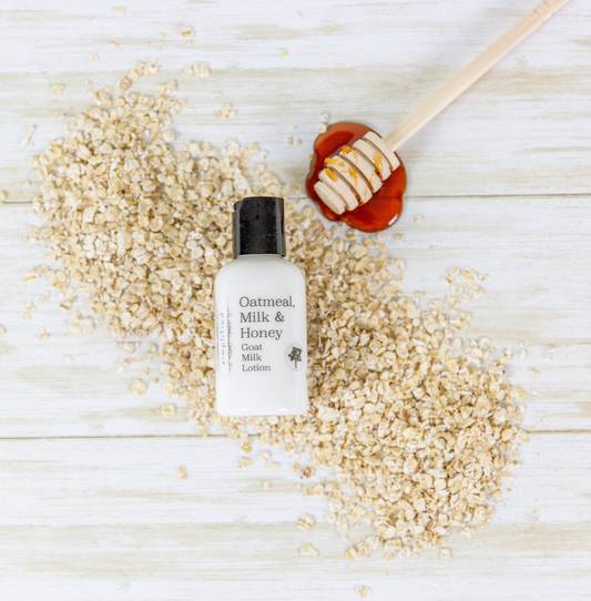 2oz Goat Milk Lotion: Oatmeal Milk & Honey
