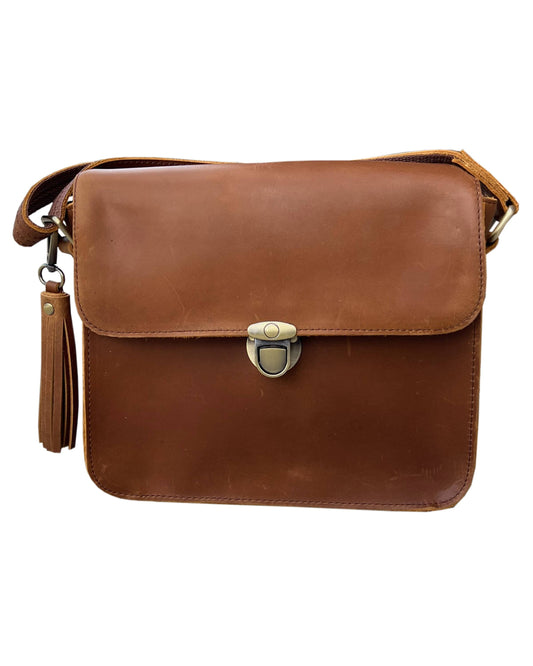 The Lucy Vintage Leather Should bag