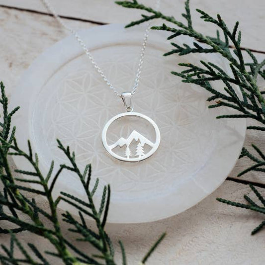 Whistler Pendant: Silver