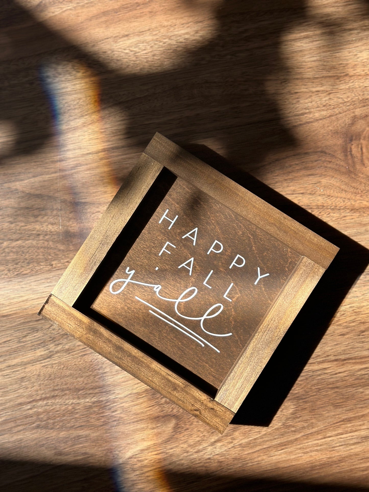 Happy Fall Y'All - 7X7