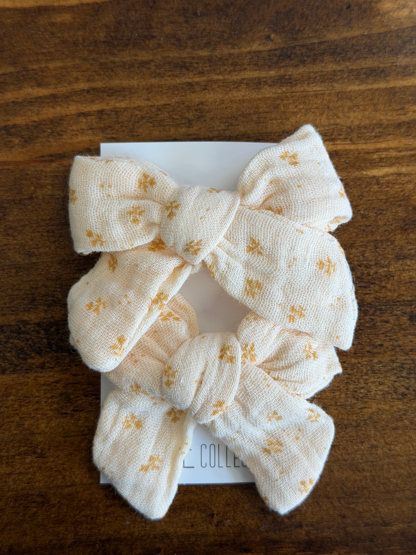 Boho Muslin - hair clips