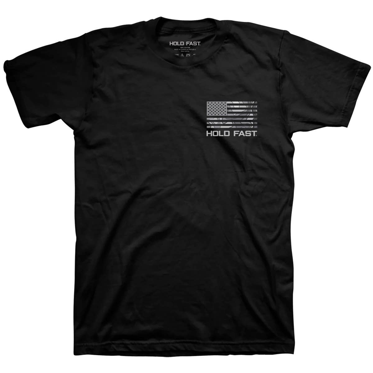HOLD FAST Mens T-Shirt This Land: Black