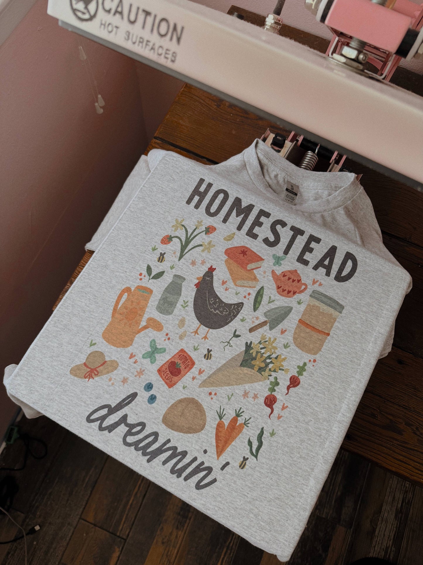 HOMESTEAD DREAMING - Ash grey
