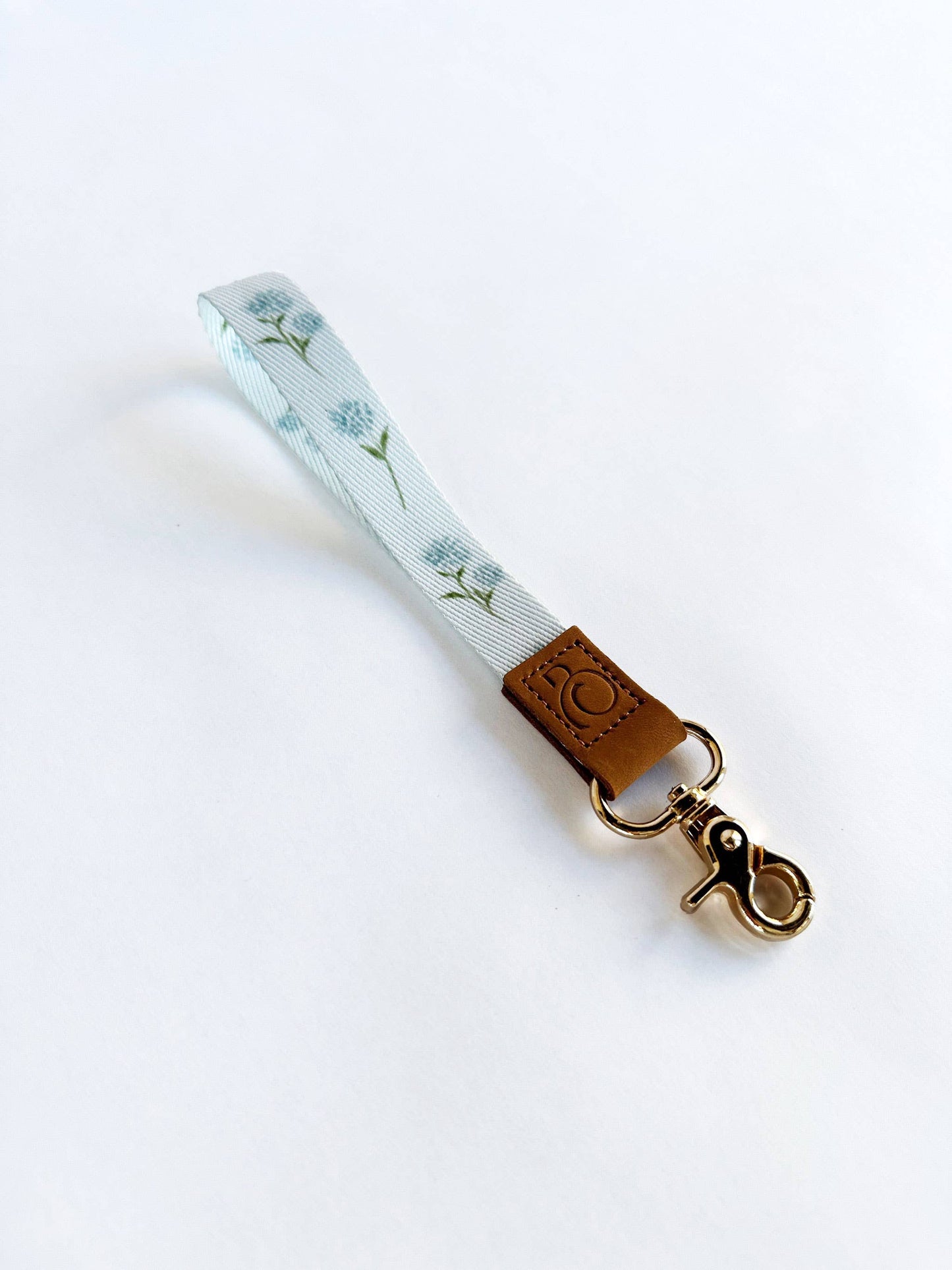 Keychain Lanyard: Blue Diamond