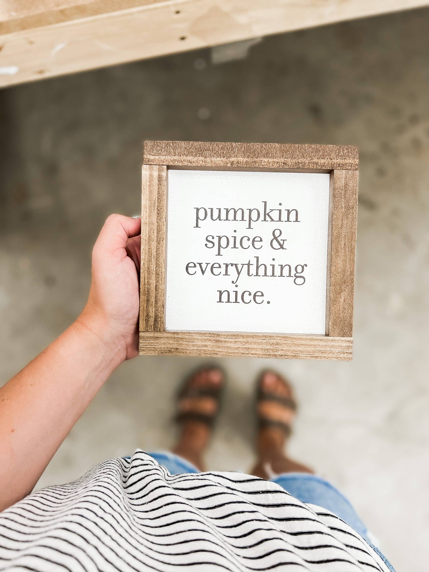 Pumpkin Spice and Everything Nice: 7x7"