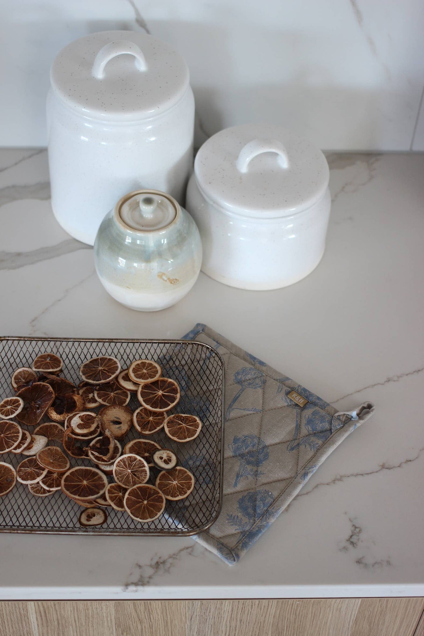 Pot Holder / Trivet Artichoke Dark Slate