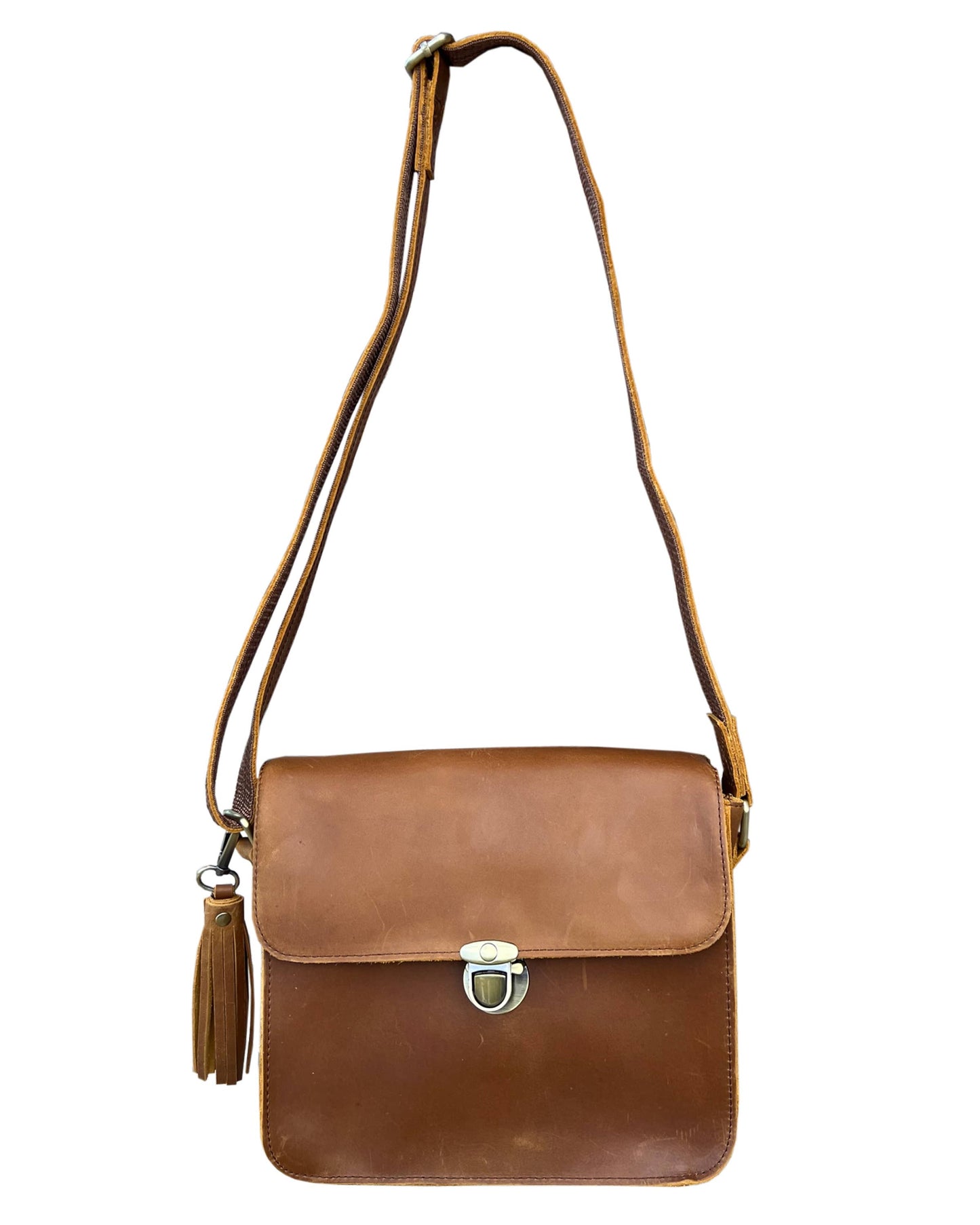 The Lucy Vintage Leather Should bag