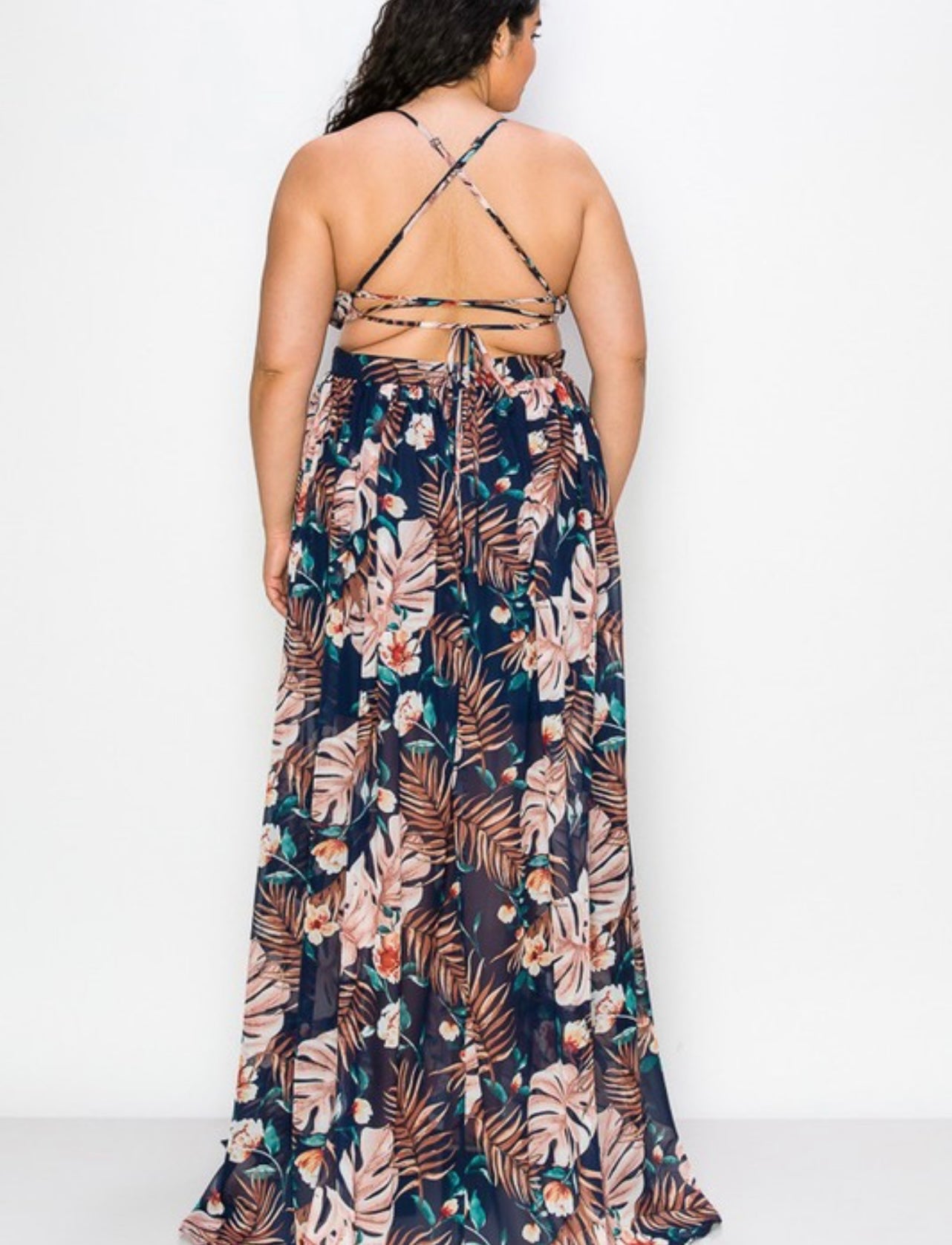Tropical Maxi Dress