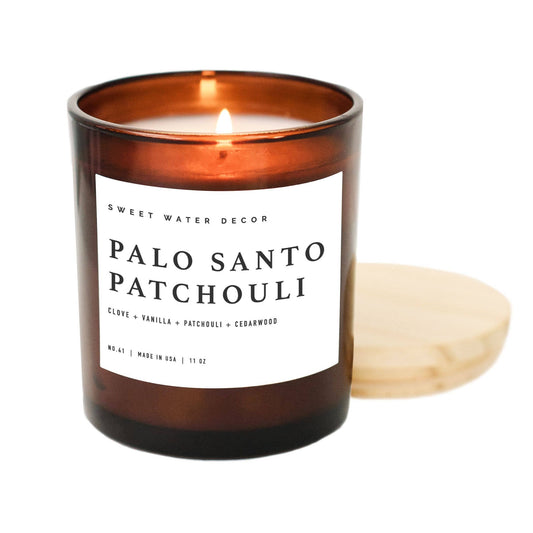 Palo Santo Patchouli 11 oz Soy Candle