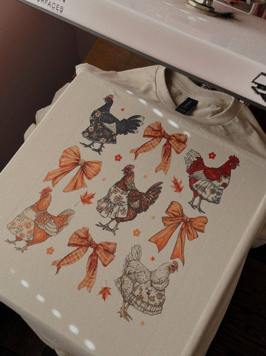 THANKSGIVING CHICKS: Sand