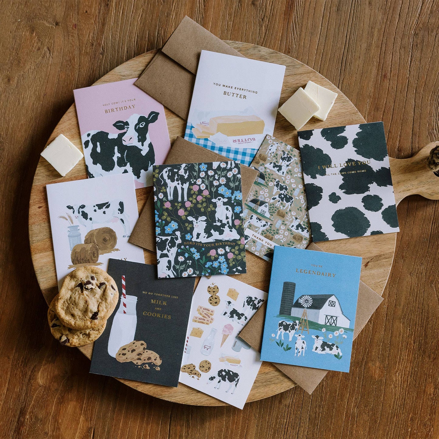 Herd It's Your Birthday Cow Greeting Card