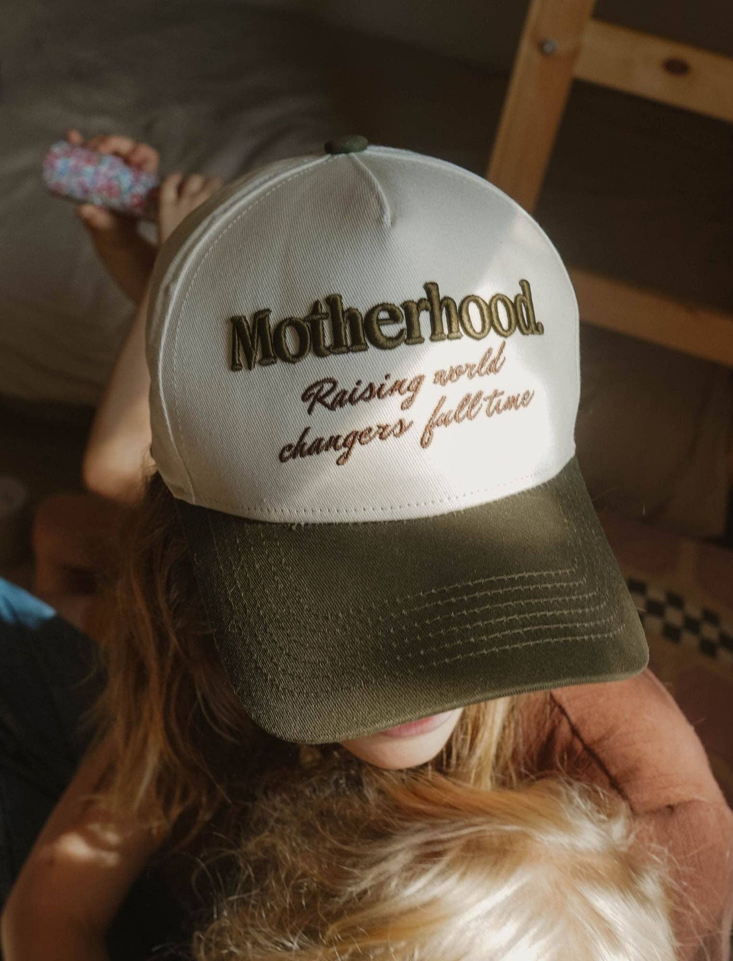 Hat: Motherhood: Raising World Changer
