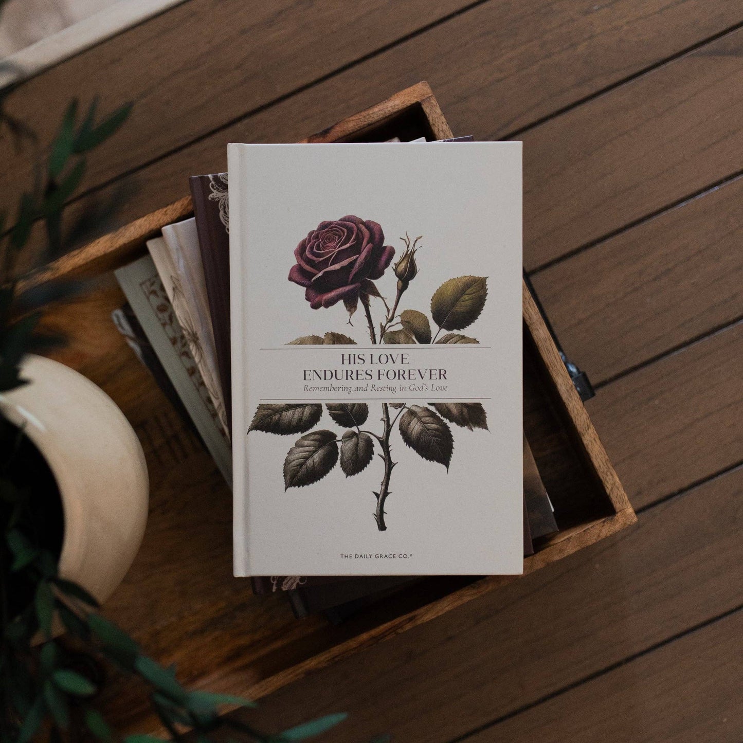 His Love Endures Forever | Remembering and Resting in God’s Love | A Collection of Essays from The Daily Grace Co.