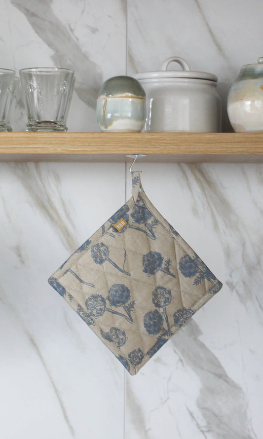 Pot Holder / Trivet Artichoke Dark Slate