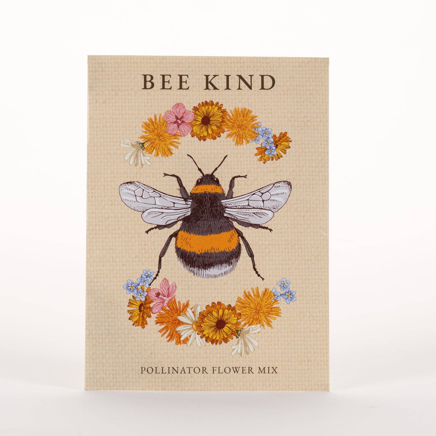 Bee Kind - Pollinator Wildflower Mix Seed Packets