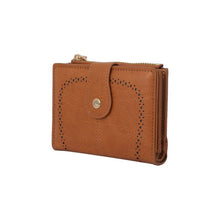 Load image into Gallery viewer, The Lena Vegan Leather Wallet: Tan
