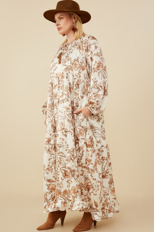 The Jemma Maxi BOHO Dress (Small-3X)