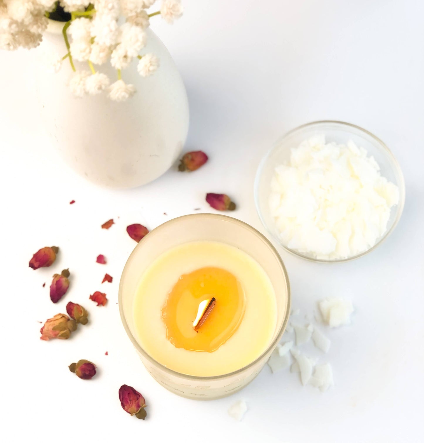 Lavender & Chamomile Soy Candle, Luxury Candle 10 fl oz