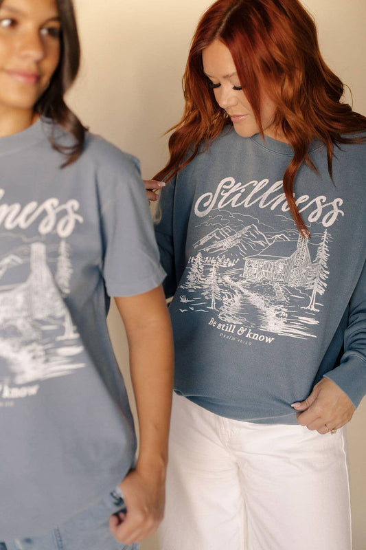 Stillness- BE Still & Know Graphic tee