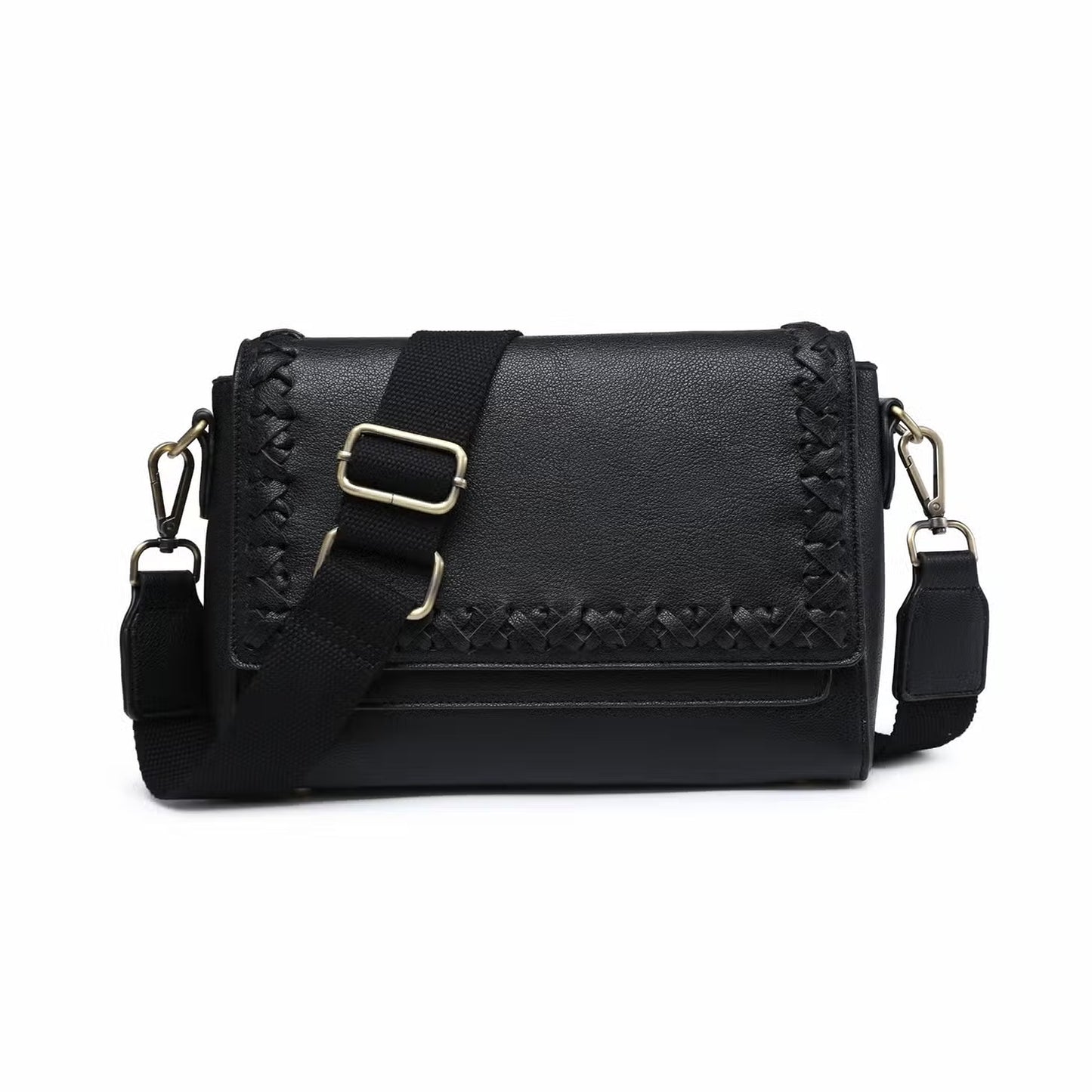 The Francesca Crossbody - Black