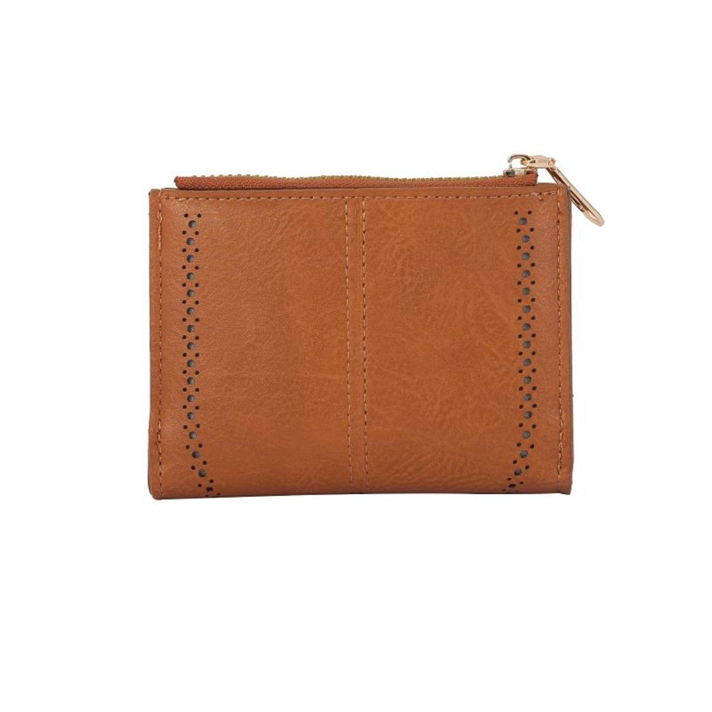 The Lena Vegan Leather Wallet: Tan