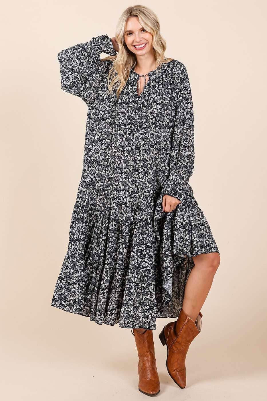 The Possie Maxi Dress (Small-2X)