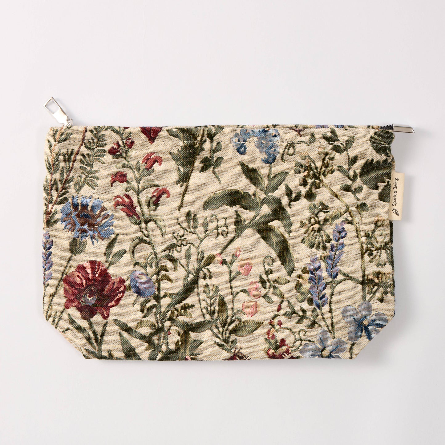 Botanical Toiletry Bag - Travel-Friendly Cosmetic Bag