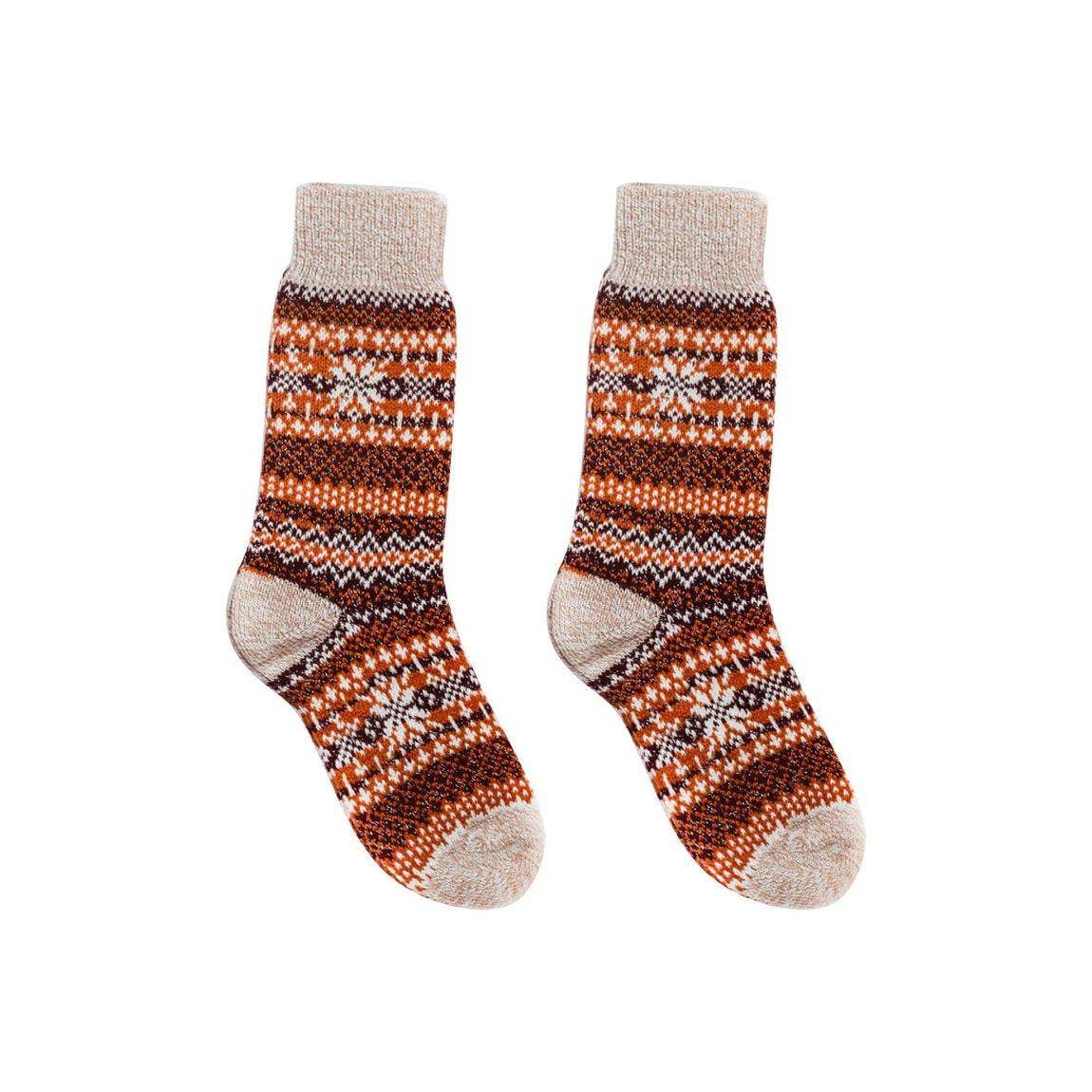 Nordic Socks Soft COZY™  (Asenka - Pumpkin)