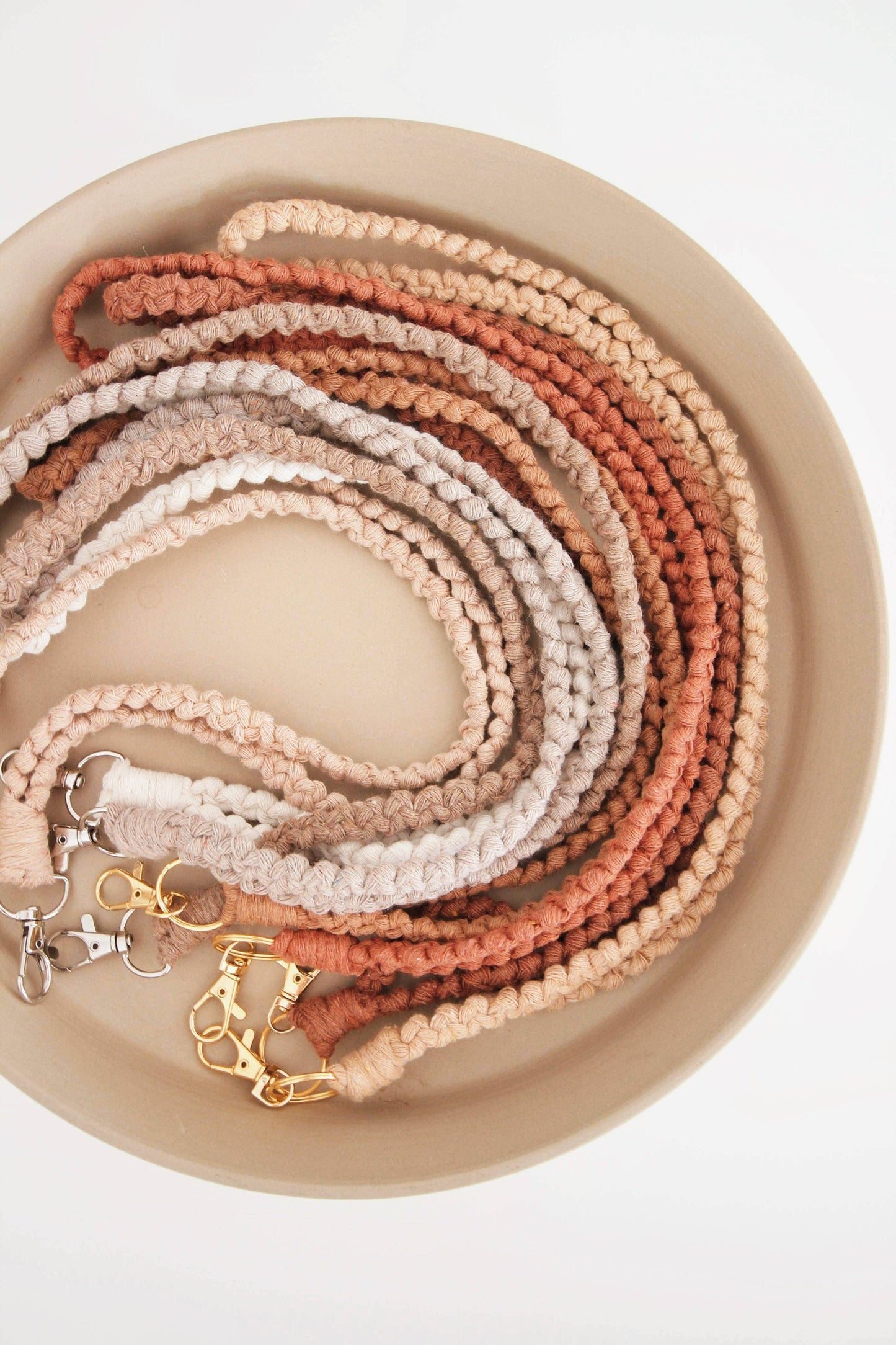 SAYA Macrame Lanyards (Color Options)