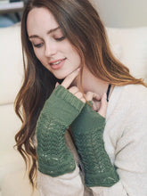 Load image into Gallery viewer, Knitted Arm Warmers - Sage
