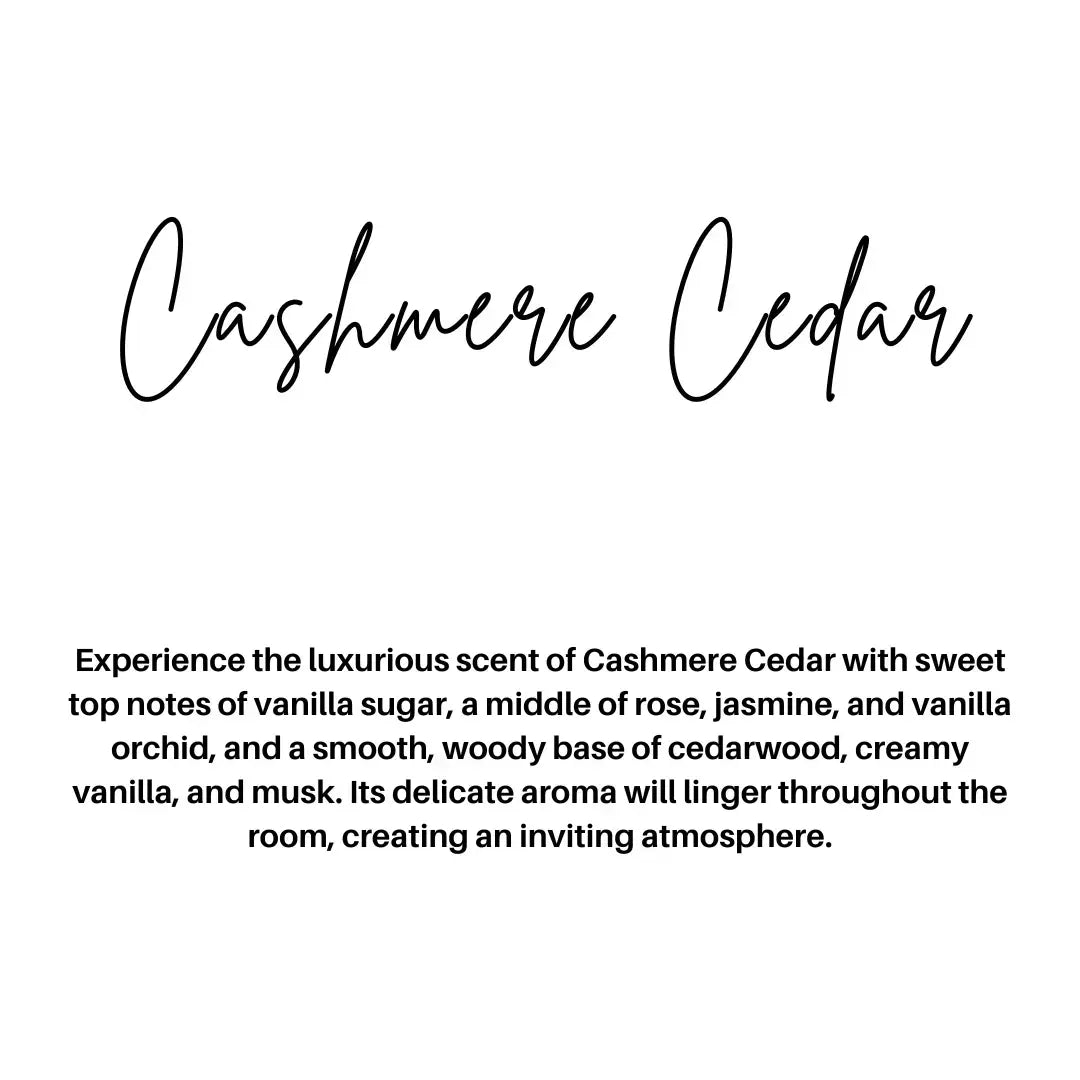 CASHMERE CEDAR | HOLIDAY | WAX MELT