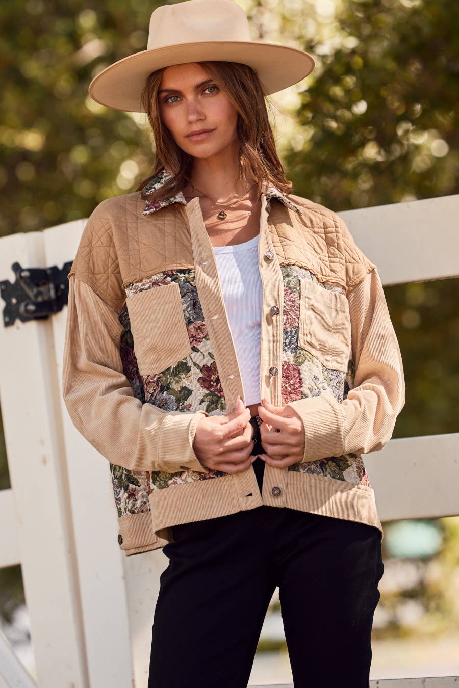 Colorblock Patchwork Jacket