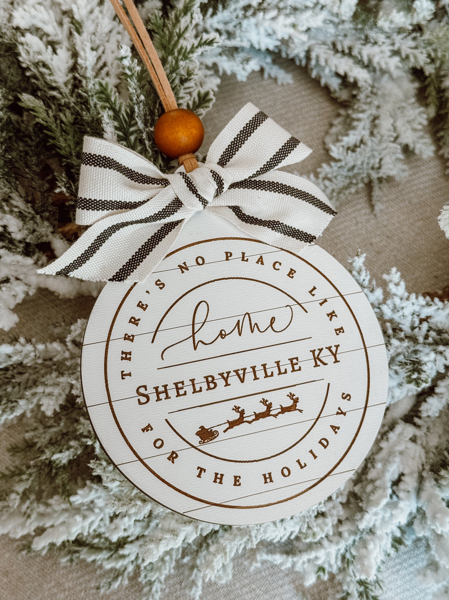 There's No Place Like Home Ornament (City/State)