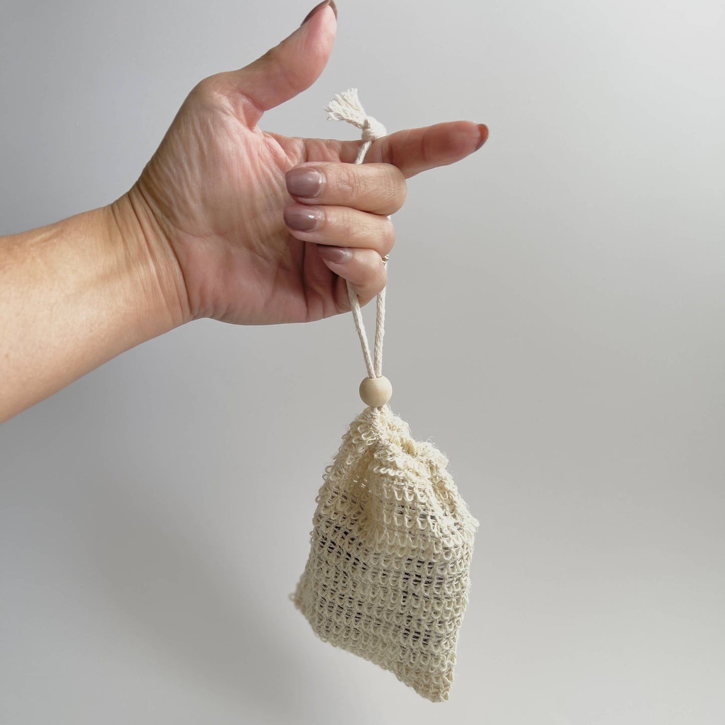 Exfoliating Sisal Soap Bag