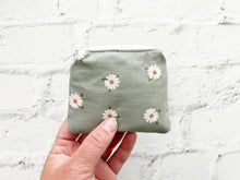 Load image into Gallery viewer, Small Fabric Pouch, Zipper Pouch, Coin Purse, Coin Pouch
