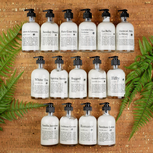 8oz Goat Milk Lotion: Grace