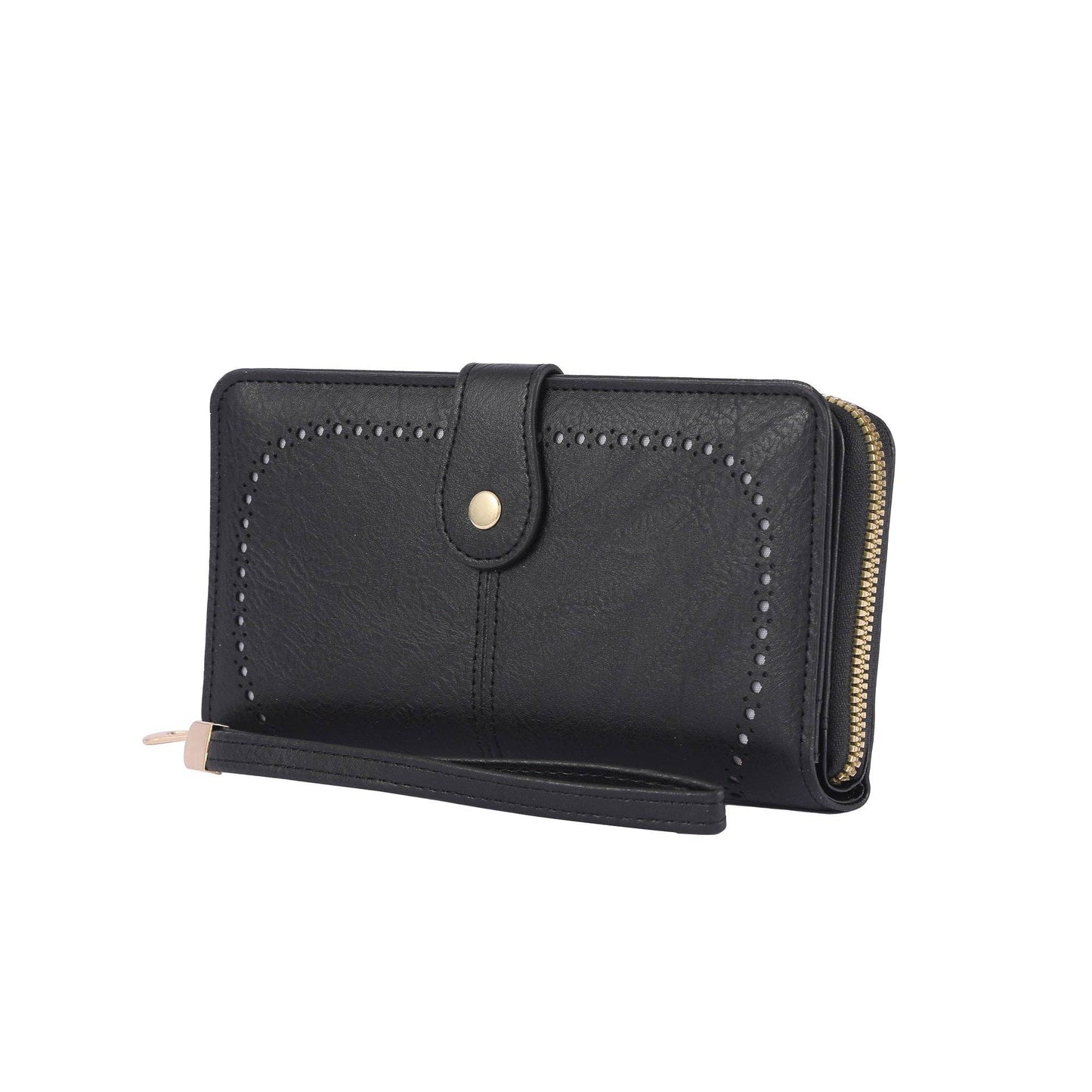 The Rachel Vegan Leather Wallet: Tan