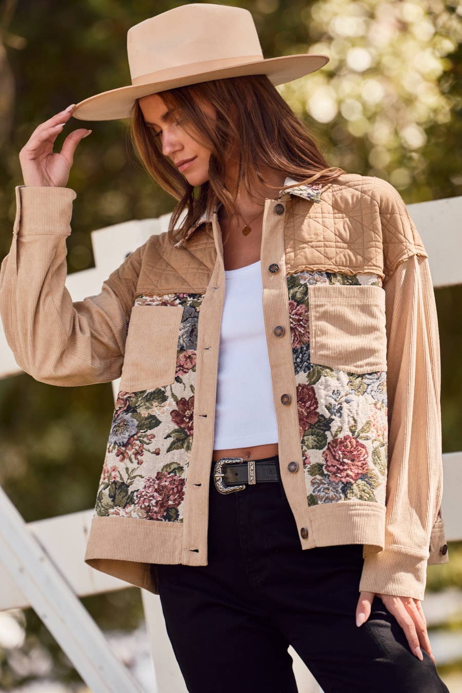 Colorblock Patchwork Jacket