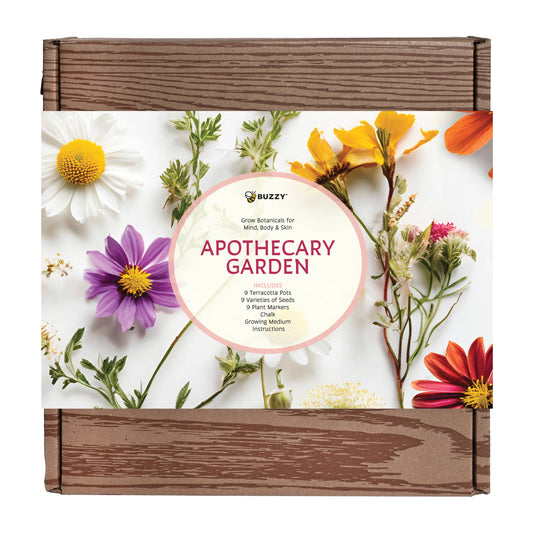 Apothecary Garden | Wellness Kit with 9 Herb & Flower Seeds
