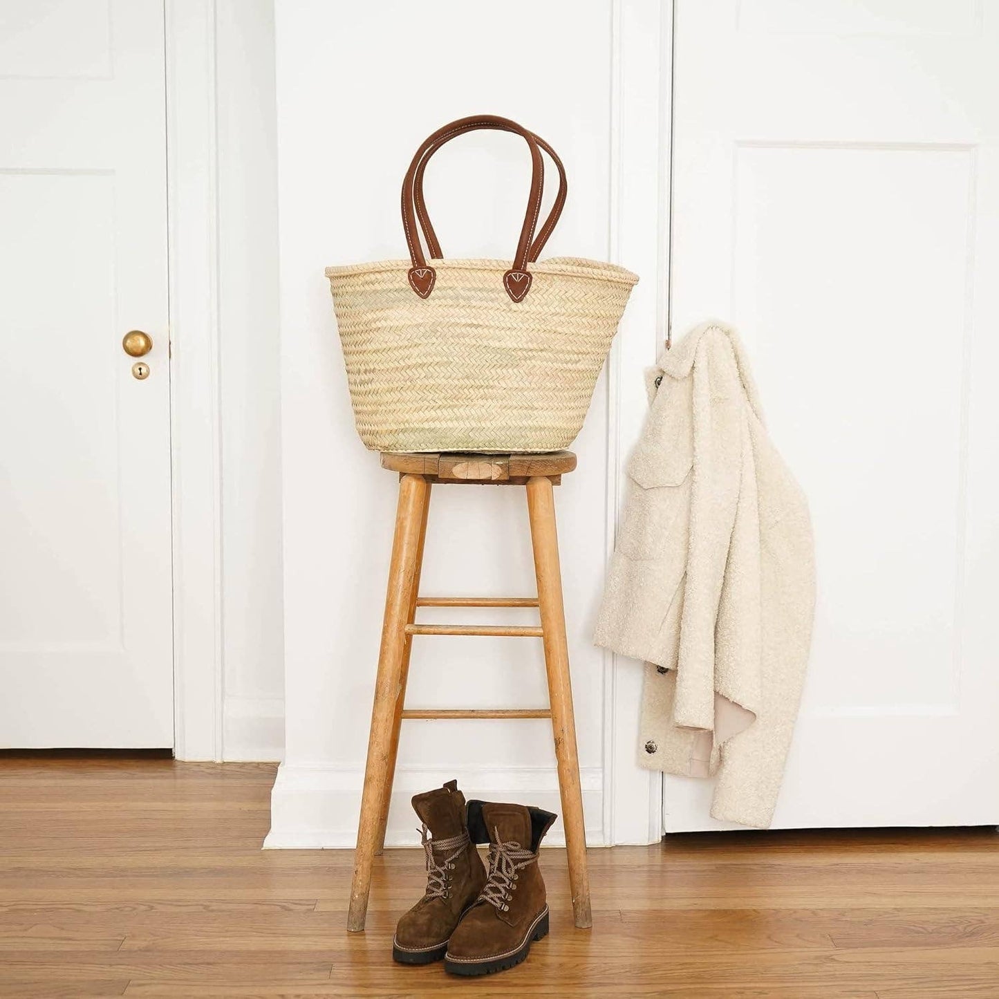 Bohemian French Market Basket – 100% Handmade
