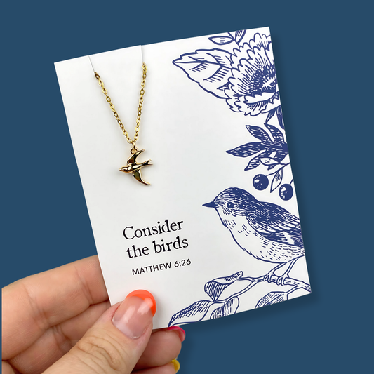 Consider the Birds Charm Necklace