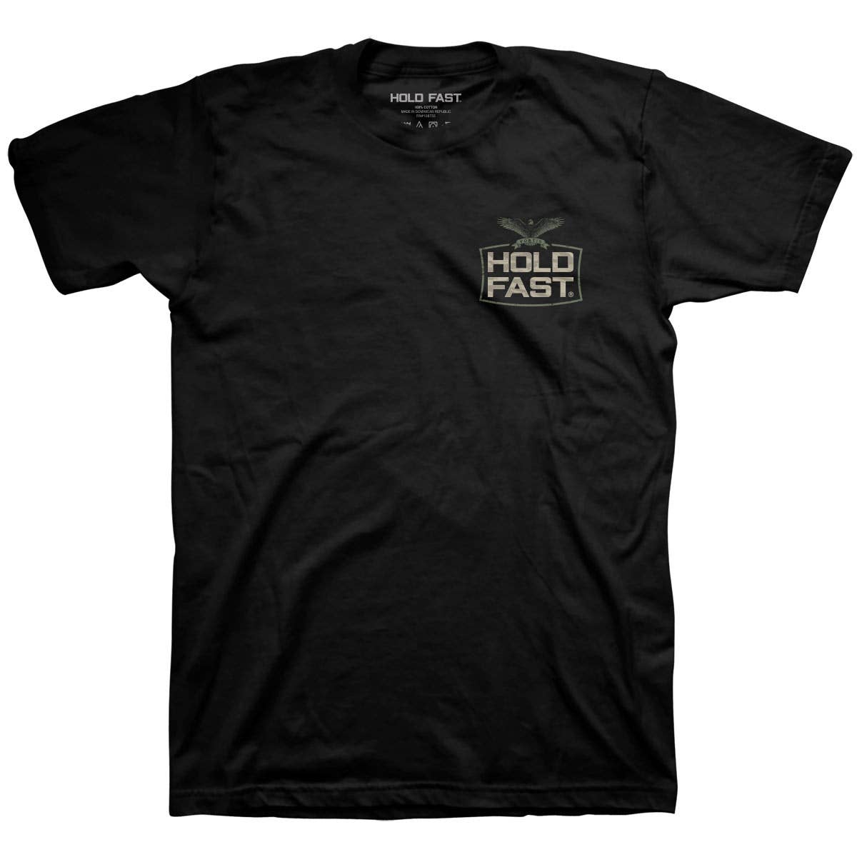 Mens T-Shirt Brave Strong Humble: Black (Small-3X)