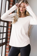 Load image into Gallery viewer, Ribbed Long Sleeve Top
