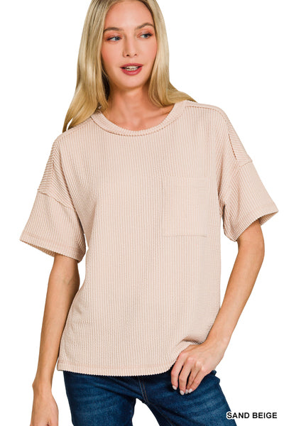 ZENANA Ribbed Top