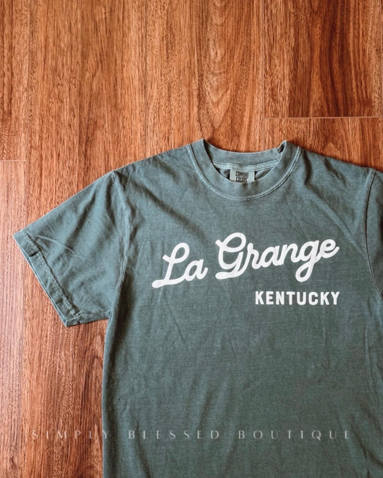 La Grange Kentucky Tee: Blue Spruced (NEW PIC NEEDED)