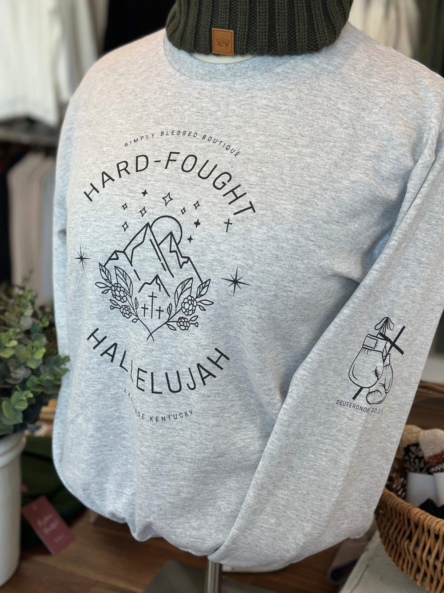 Hard-fought Hallelujah Sweatshirt