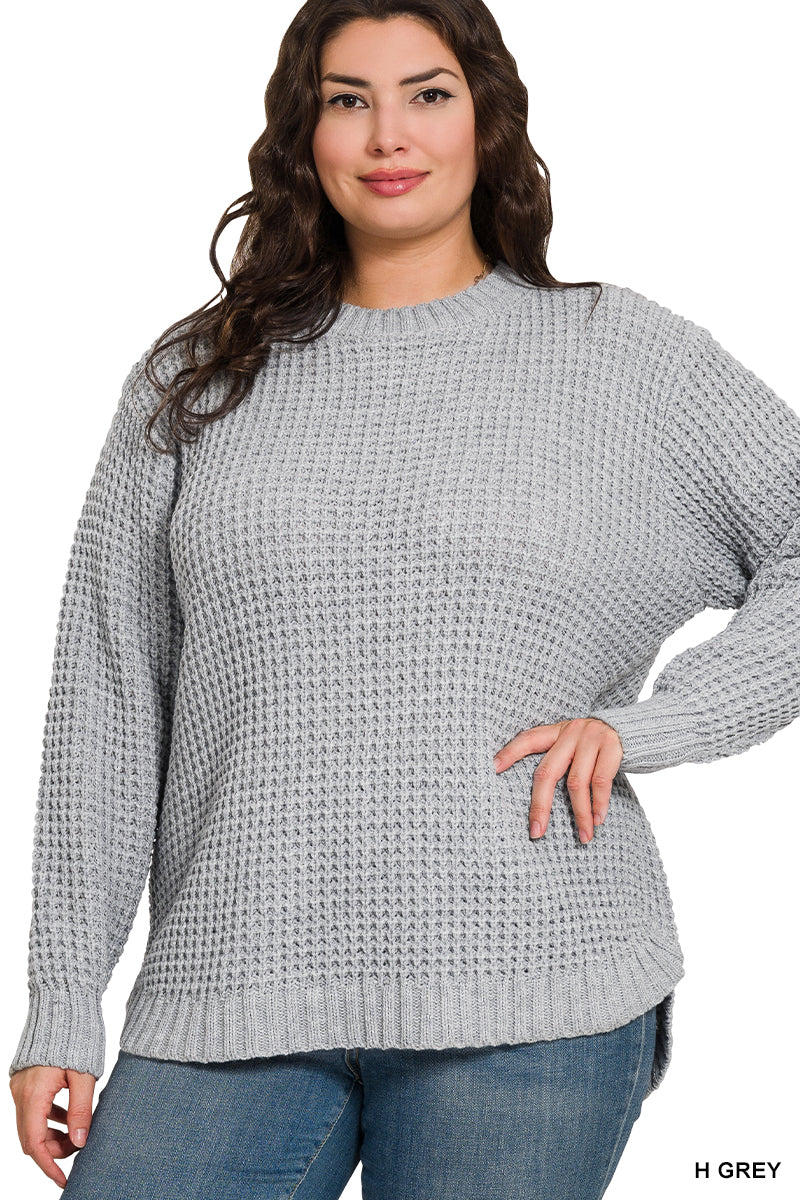 The Madison knit Sweater - Grey